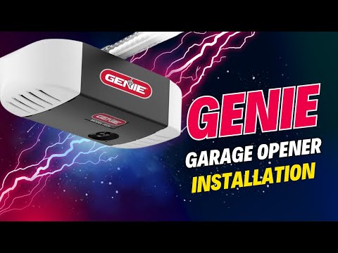 The only video you need for installing a garage door opener - Genie
