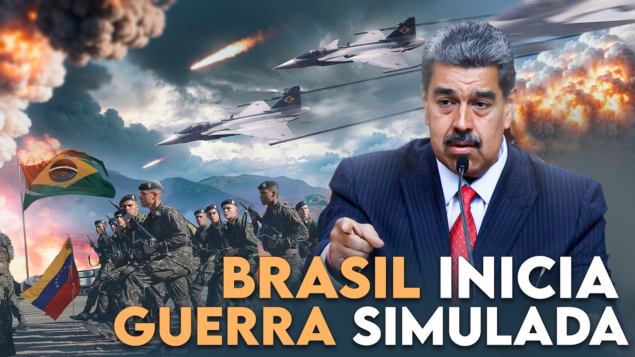 Venezuela provoca e Brasil parte para GUERRA simulada (Felipe Dideus)