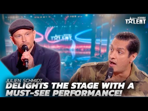 Julien Schmidt entertains the judges and audience with his spot-on impressions! | FGT 2024