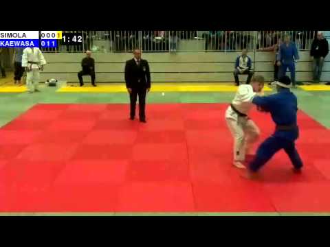 Judo U21 SM 2014: M21-73: SIMOLA - KAEWASA