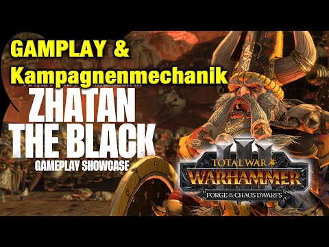 Gameplay & Kampagnenmechanik - Zhatan der Schwarze - Total War: Warhammer 3