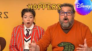 Hoppers Cast & Filmmakers Build a Dam While Answering Questions