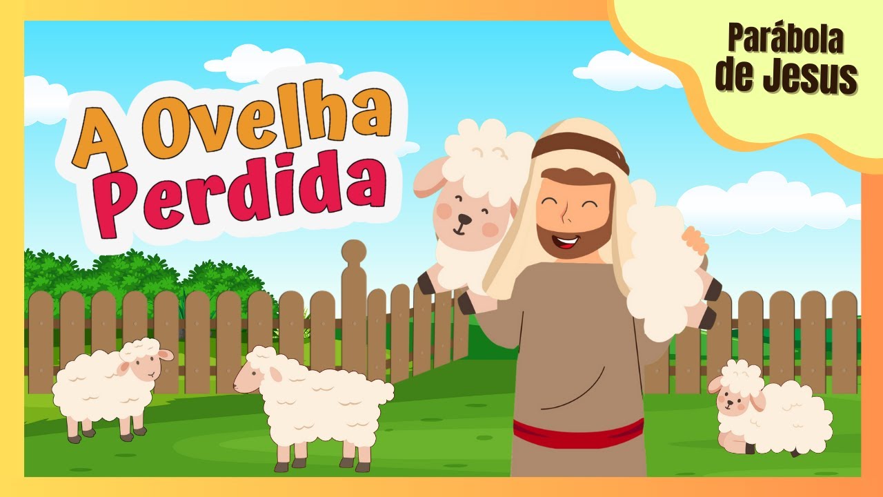 Children's Bible Story: The Lost Sheep - Jesus is our Good Shepherd #47 @semeadoresskids