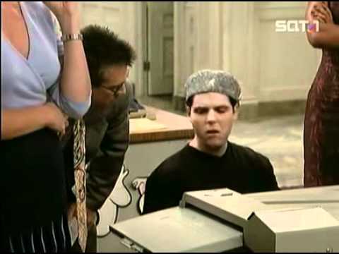 Drucker-Szene aus Chaos City S03E06 - Das starke Geschlecht