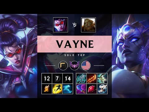 Vayne Top vs Illaoi: Unstoppable - NA Master Patch 25.S1.1