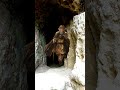 WHAT WAS THE HOLY MANS CAVE USED FOR ?