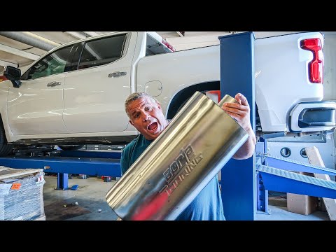 Installing Kooks 1 7/8 Headers on my 2020 Chevy Silverado 6.2 sounds crazy