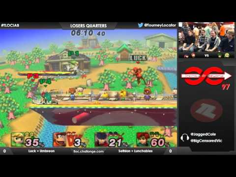 IaB! 97 - Lunchables + Sethlon vs Luck + Umbreon - Winners Finals PM Part 1