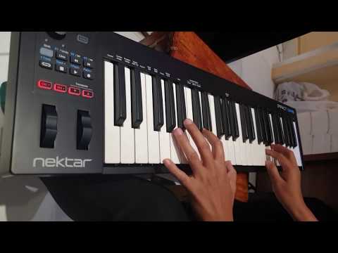 Прмер использования MIDI-клавиатуры Nektar Impact GX49