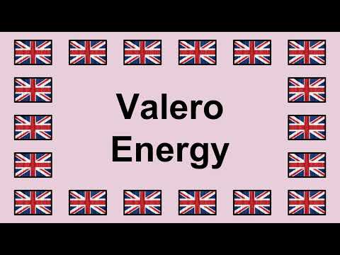 Pronounce VALERO ENERGY in English 🇬🇧