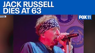 Download lagu Singer Jack Russell, of 'Great White,' dies at 63 mp3
