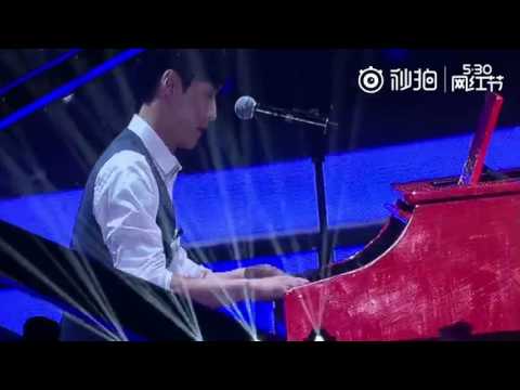 150526 Go Fighting Charity Concert 翅膀 + I Believe I Can Fly Duet JJ Lin and Zhang Yixing