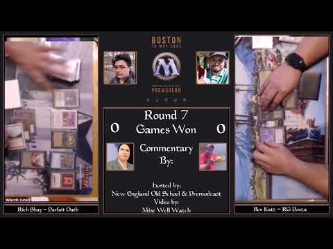 North American Premodern Championship - Round 7 Feature Match - Parfait Oath vs RG Ponza