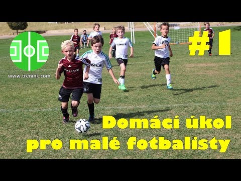 Domácí úkol pro malé fotbalisty #1 | přesnost, razance a technika přihrávek