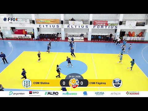 CSM Slatina - CSM Făgăraș | Cupa României | 24 ianuarie 2026