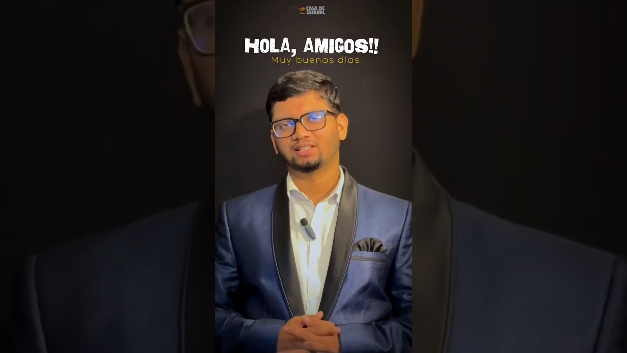 YouTube Short Thumbnail - Common Words in Spanish