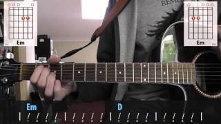 Camera Obscura - French Navy guitar lesson for beginners
