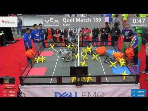 2017 VRC Math Q159 - 1032A 7856A vs 3249A 5956B - 36 to 10