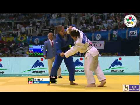 Judo 2013 World Championship Rio de Janeiro: Portela (BRA) - Sook (DEN) [-70kg]