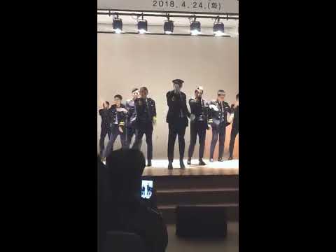 180424 용인서부경찰서 발대식 XIA 김준수 - Dangerous