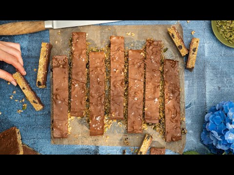 No bake seeded muesli bars