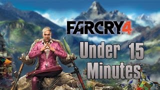 Far Cry 4 Finished  Under 15 Minutes - Easter Egg Alternative Ending
