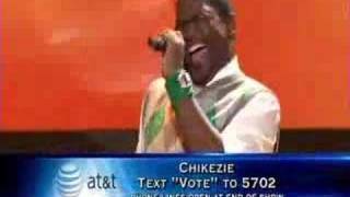 American Idol - Chikeze - Top 12 (She's a Woman)