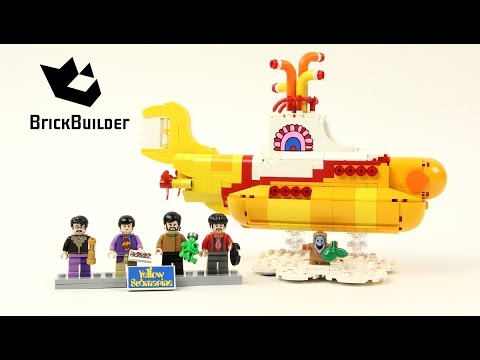 Vidéo LEGO Ideas 21306 : The Beatles Yellow Submarine