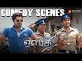 Osthe Comedy Scenes Simbu Vs Santhanam Comedy Battle In Osthe Silambarasan Santhanam