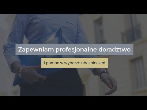 Ubezpieczenia - Anna Kozera- Młyńska - video