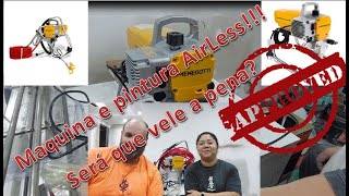 Maquina de pintura Airless Menegotti MMA900 passo a passo