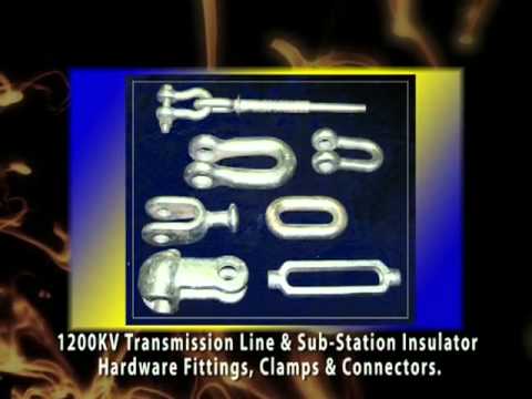 Transmission line hardware fittings demonstration