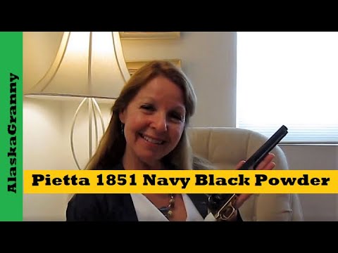 Pietta 1851 Navy Black Powder Revolver .36 Caliber Gun Review