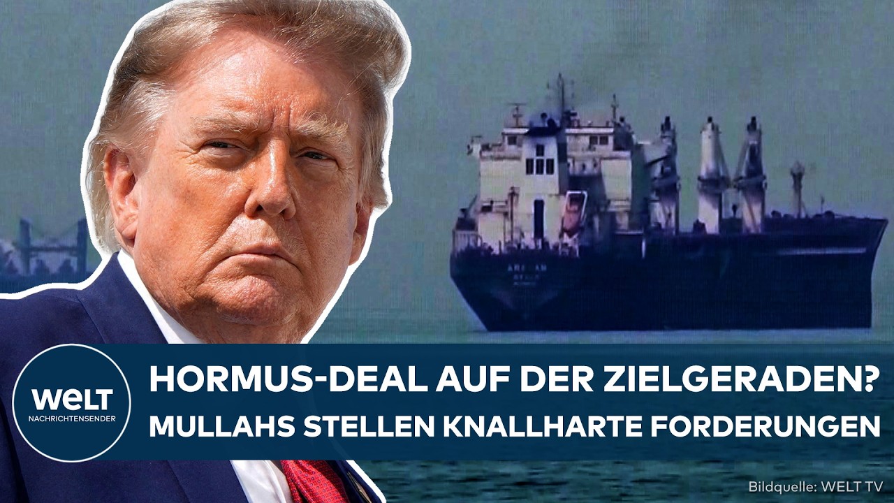 IRAN-KRIEG: Hormus-Deal auf der Zielgeraden? Mullah-Regime stellt knallharte Forderungen an Trump