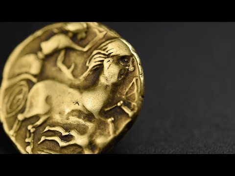 Veneti, Statère à la petite tête nue, 2nd century BC, Oro, NGC, MB+