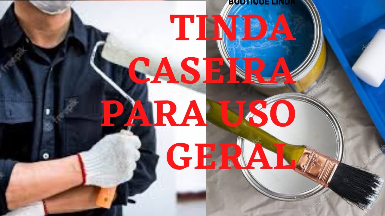 Watch Now Faça tinta caseira para parede,ferro madeira,gesso,cimento e arte Faça tinta caseira para parede,ferro madeira,gesso,cimento e arte