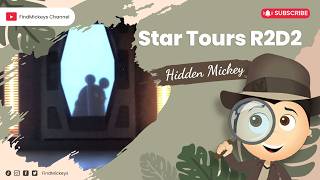 Star Tours R2D2 Hidden Mickey