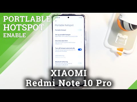 How to Activate Portable Hotspot in XIAOMI Redmi Note 10 Pro – Create Network Access Point
