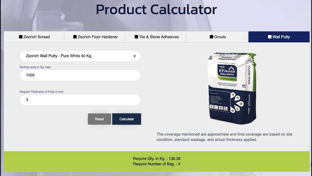Product Calculator
