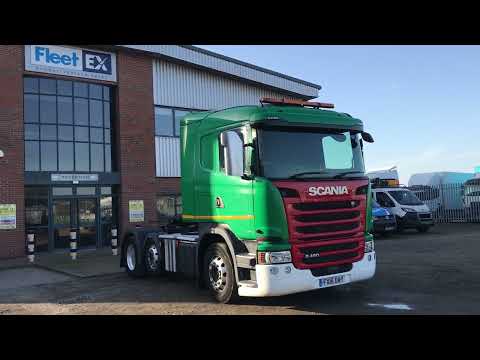2016 SCANIA G450 *EU6* 6X2 TRACTOR UNIT FX16 DAY