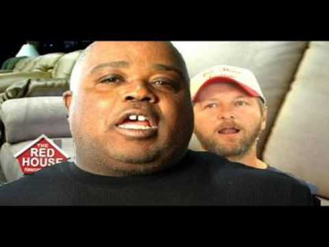 Black and White People Furniture Red House Commercial