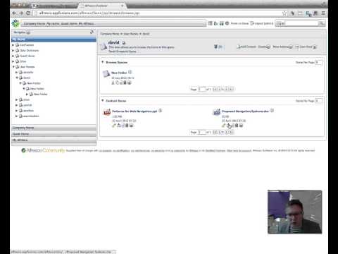 Alfresco in Confluence 5 - quick demo