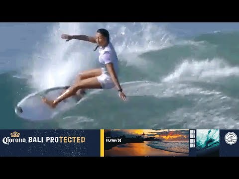 Moore vs. Fitzgibbons vs. Manuel - Round Three, Heat 4 - Corona Bali Protected - Women's 2018