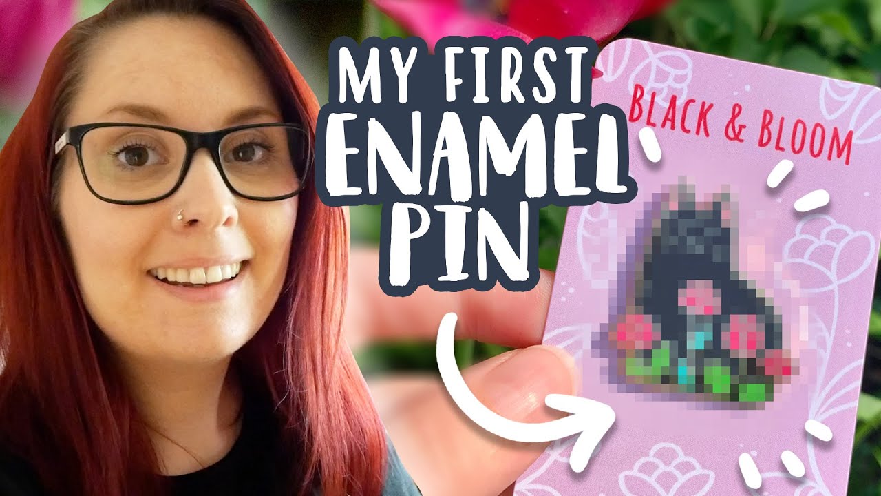 I Made MY VERY FIRST ENAMEL PINS 😻 | Cats, Pins, Stickers & Store Prep