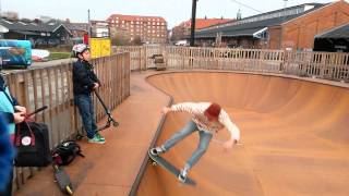 preview picture of video 'skatebowl godsbanen'