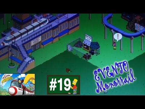 Los Simpson Springfield "Monorrail: Cap. 19 - Conseguir Depósito Vidrios y al Hippie" por Tony