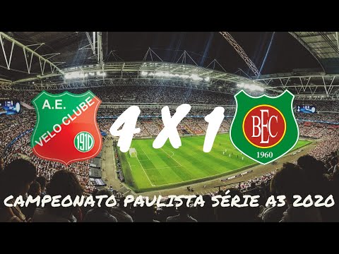 GOLS VELO CLUBE 4X1 BARRETOS CAMPEONATO PAULISTA SÉRIE A3 2020