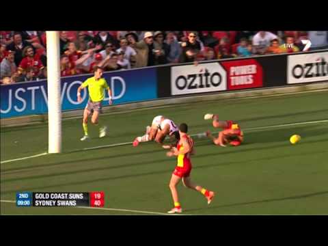 Round 12 AFL - Gold Coast v Sydney Highlights