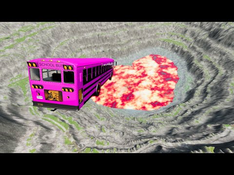 BeamNG.Drive - Leap Of Death Car Jumps and Falls Crashes #9