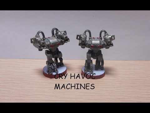 Painting Cry Havoc Machines